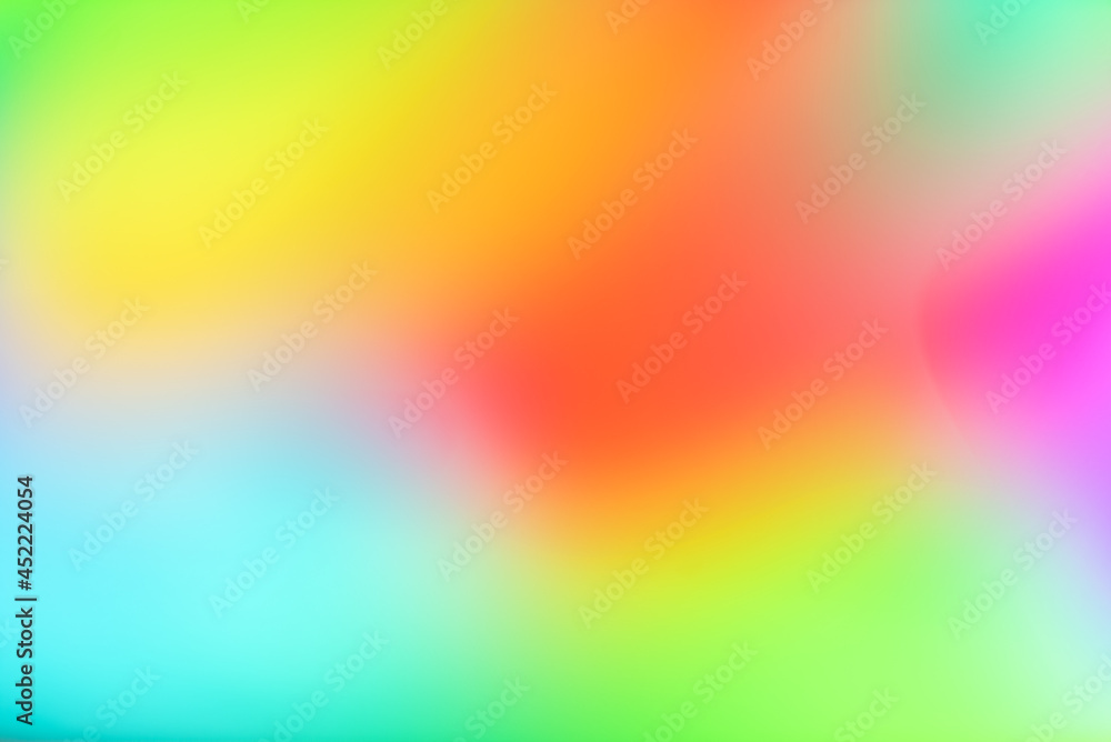 Obraz premium Vivid blurred colorful wallpaper background