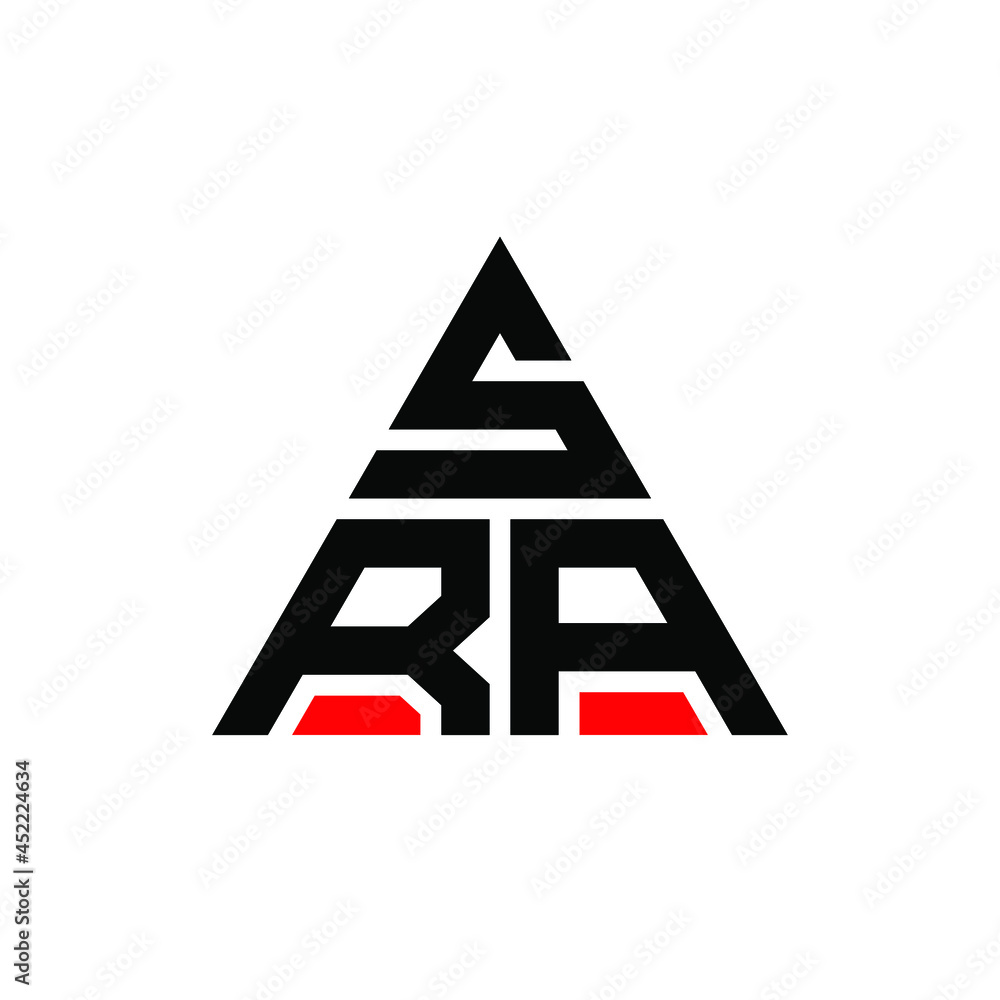 SRA triangle letter logo design with triangle shape. SRA triangle logo design monogram. SRA triangle vector logo template with red color. SRA triangular logo Simple, Elegant, and Luxurious Logo. SRA SRA triangle letter logo design with triangle shape. SRA triangle logo design monogram. SRA triangle vector logo template with red color. SRA triangular logo Simple, Elegant, and Luxurious Logo. SRA
