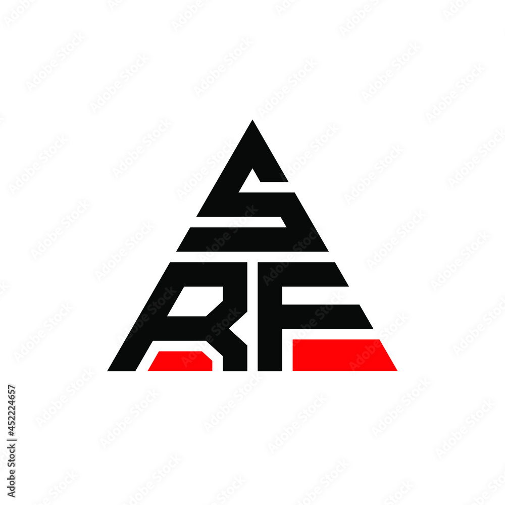SRF triangle letter logo design with triangle shape. SRF triangle logo design monogram. SRF triangle vector logo template with red color. SRF triangular logo Simple, Elegant, and Luxurious Logo. SRF SRF triangle letter logo design with triangle shape. SRF triangle logo design monogram. SRF triangle vector logo template with red color. SRF triangular logo Simple, Elegant, and Luxurious Logo. SRF