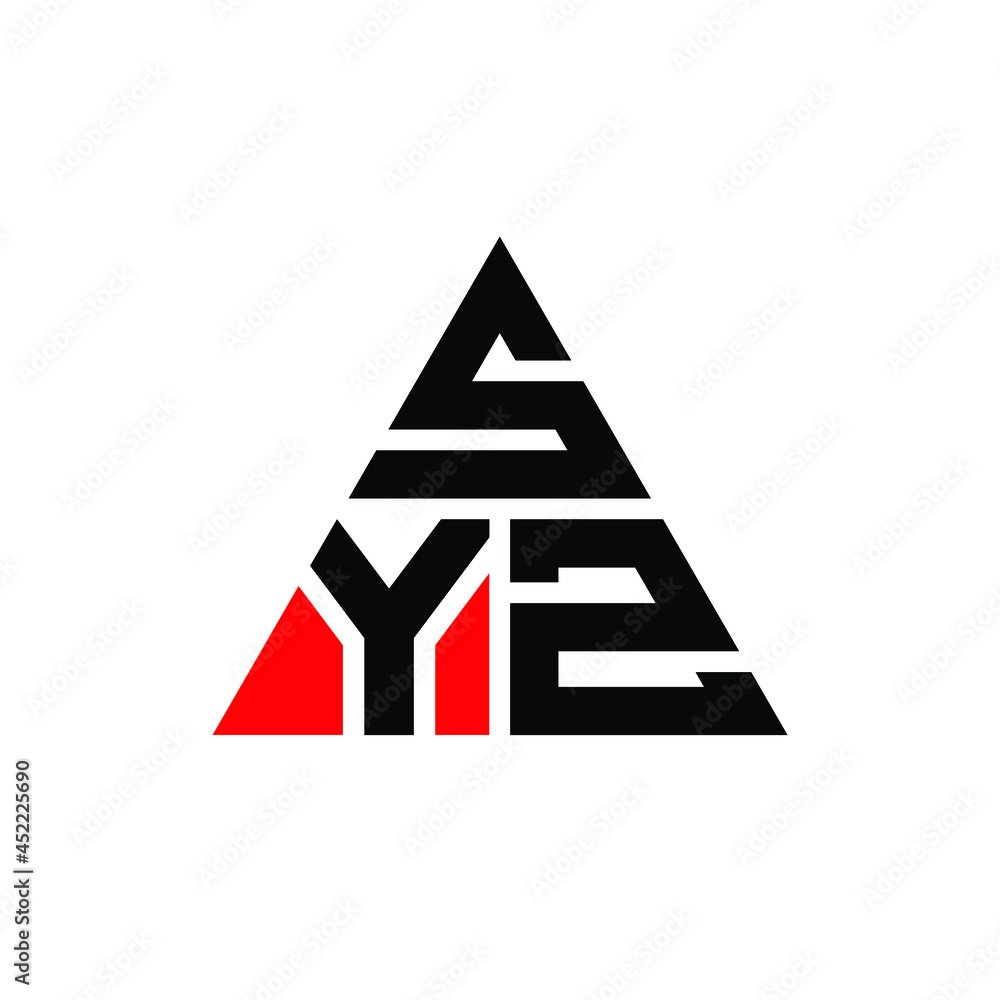 SYZ triangle letter logo design with triangle shape. SYZ triangle logo design monogram. SYZ triangle vector logo template with red color. SYZ triangular logo Simple, Elegant, and Luxurious Logo. SYZ SYZ triangle letter logo design with triangle shape. SYZ triangle logo design monogram. SYZ triangle vector logo template with red color. SYZ triangular logo Simple, Elegant, and Luxurious Logo. SYZ