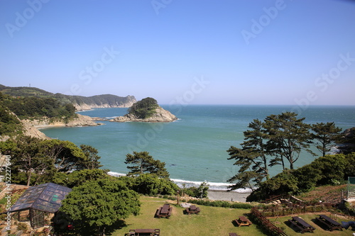 view of the coast of island