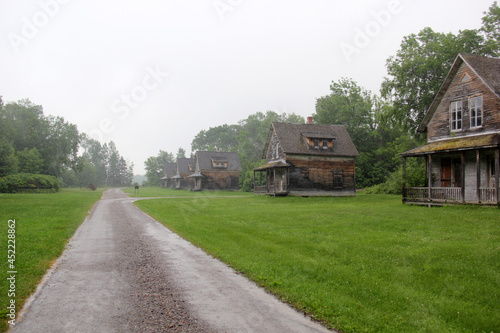 old house in the village