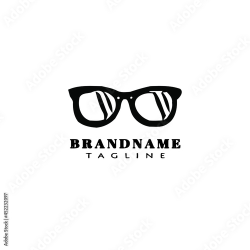 sunglasses logo icon design template illustration