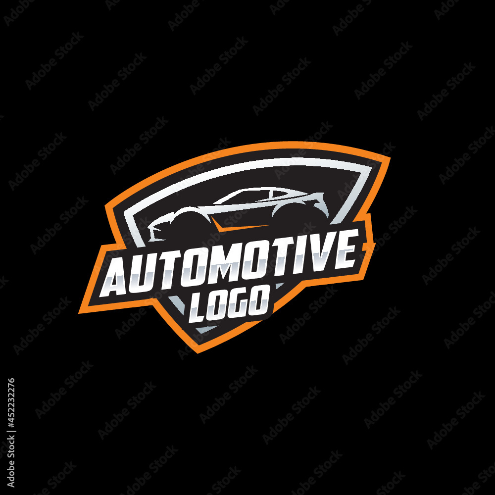 Car Logo With Editable Text Car Logo With Editable Text