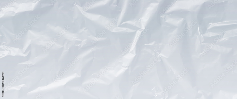 Fototapeta premium crumpled plastic foil texture background