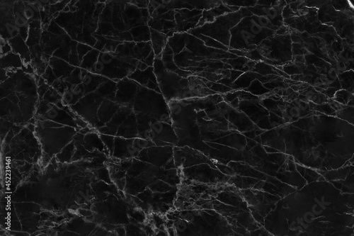Black marble texture for background or tiles floor decorative design. © ParinPIX