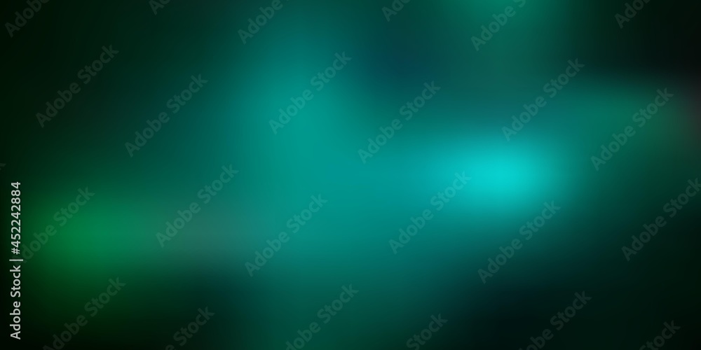Dark green vector blurred backdrop. Dark green vector blurred backdrop.