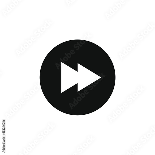 Free Download forward video icon vector image - GFXLoad