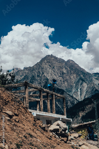 landscape with sky photo