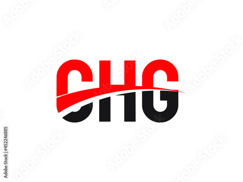 CHG Letter Initial Logo Design Vector Illustration photo