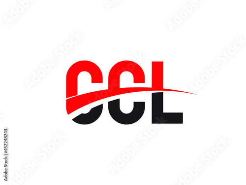 CCL Letter Initial Logo Design Vector Illustration photo