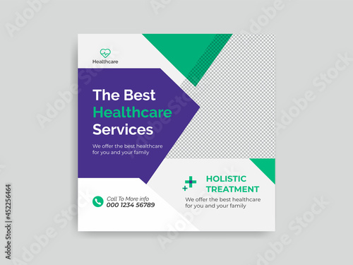 medical social media post design banner ads design health banner ads  poster