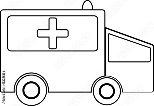 ambulance vector icon  (ID: 452258236)