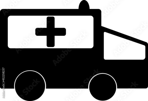 ambulance car icon (ID: 452258237)