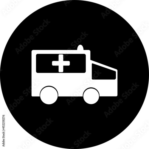 ambulance car icon (ID: 452258276)