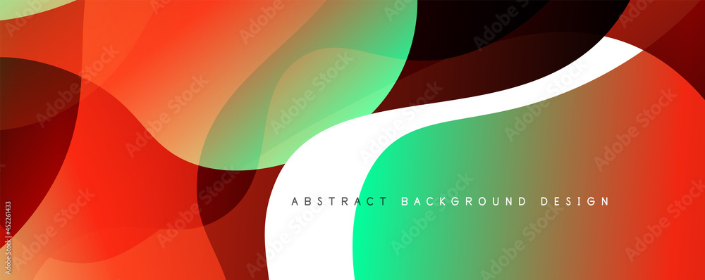 Trendy simple fluid color gradient abstract background with dynamic wave line effect. Vector Illustration For Wallpaper, Banner, Background, Card, Book Illustration, landing page Trendy simple fluid color gradient abstract background with dynamic wave line effect. Vector Illustration For Wallpaper, Banner, Background, Card, Book Illustration, landing page