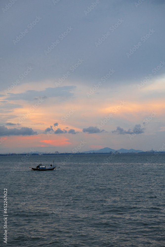 boat on the sea boat on the sea