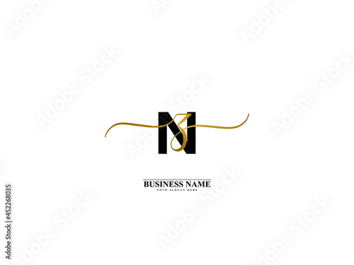 Letter NZ Logo, creative nz zn signature logo for wedding, fashion, apparel and clothing brand or any business