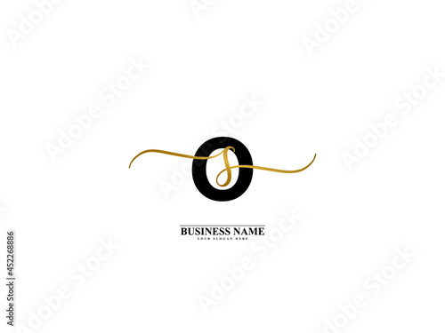 Letter OS Logo, creative os so signature logo for wedding, fashion, apparel and clothing brand or any business