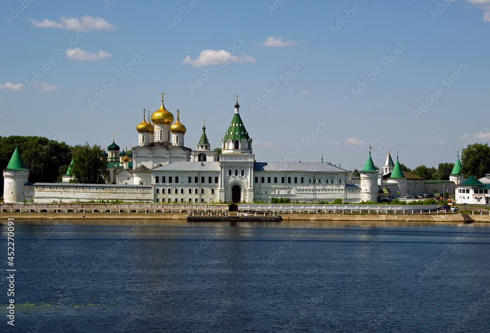 The Ipatiev Monastery on the banks of the Kostroma River in the Kostroma Region.