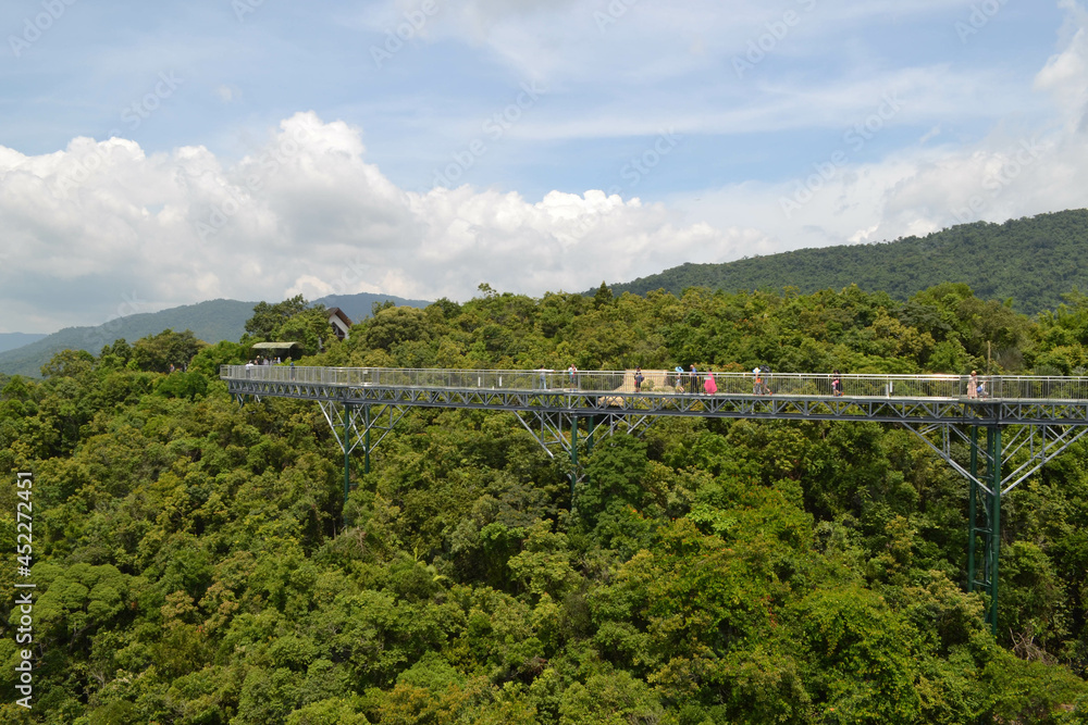 Rainforest Sanya China. Jungle and stone structures. Rainforest Sanya China. Jungle and stone structures.