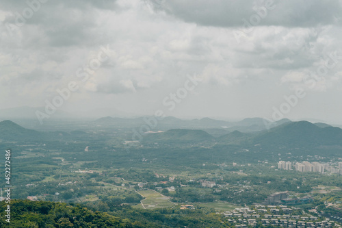 China ethnic buildings and objects in Sanya Hainan