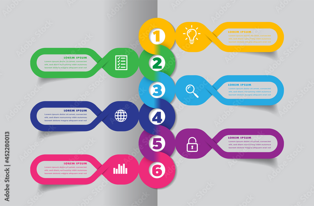 modern text box template, infographics banner modern text box template, infographics banner