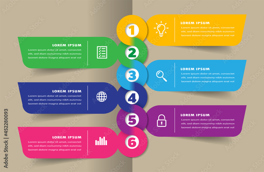 modern text box template, infographics banner modern text box template, infographics banner
