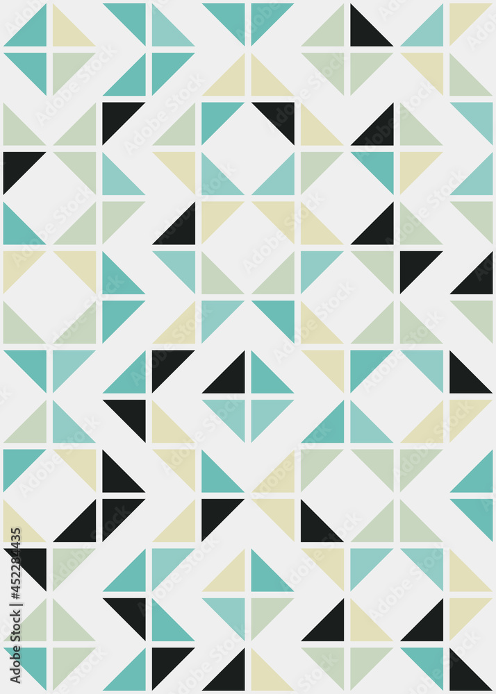 Abstract Geometric Pattern generative computational art illustration Abstract Geometric Pattern generative computational art illustration
