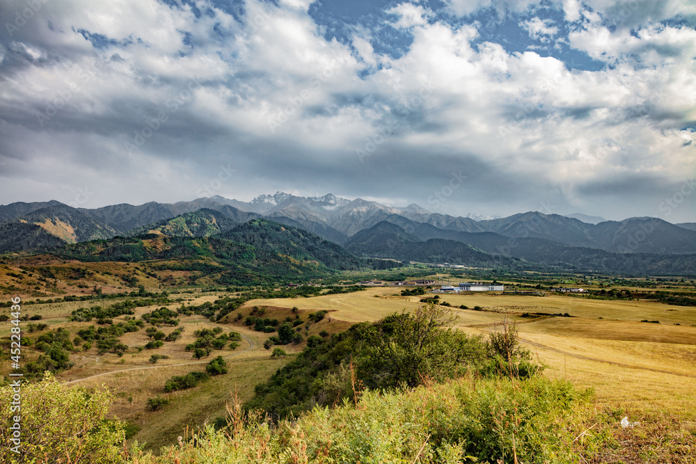 landscape in the mountains