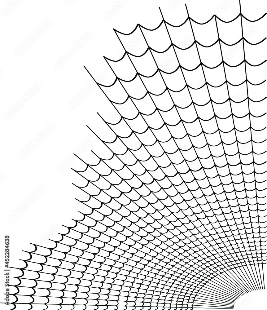 Vector simple doodle of a spider web. Cobweb, insect trap. Vector simple doodle of a spider web. Cobweb, insect trap.