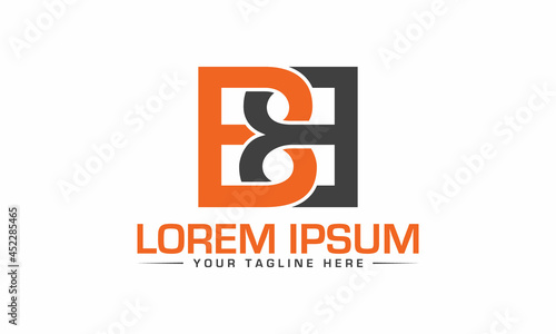 The Best Design BB logo unique modern minimalist abstract and vector