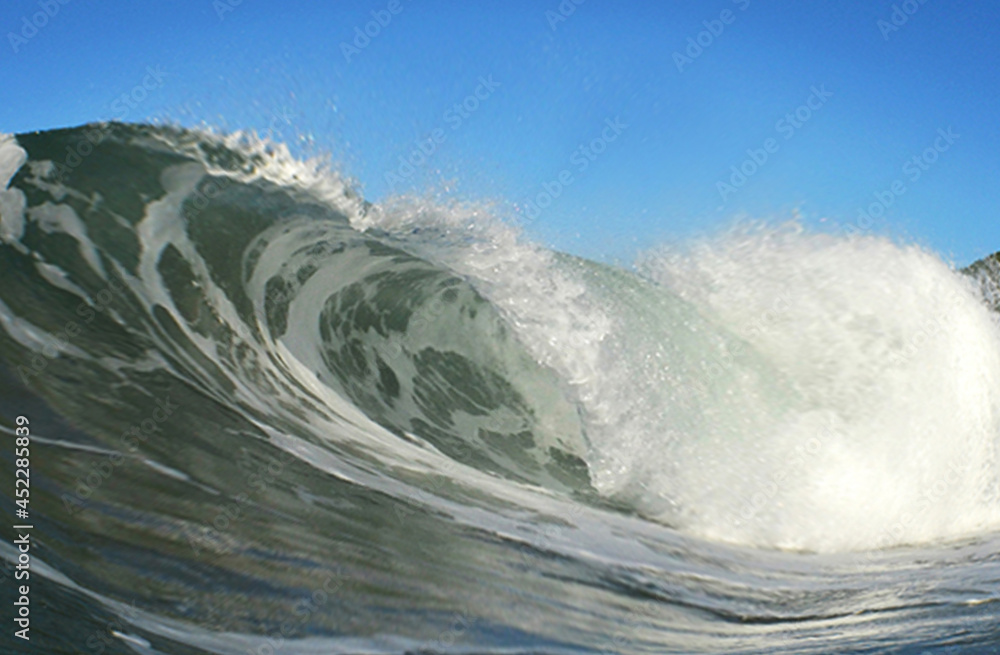 Obraz premium waves beach , paradise , caribbean sea , Venezuela