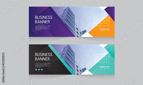 professional corporate business banner design