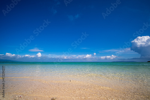 Fototapeta Naklejka Na Ścianę i Meble -  beach with blue sky