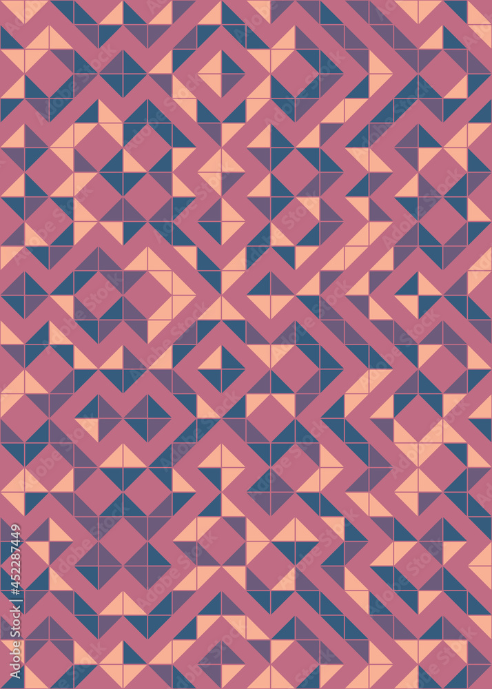 Abstract Geometric Pattern generative computational art illustration Abstract Geometric Pattern generative computational art illustration