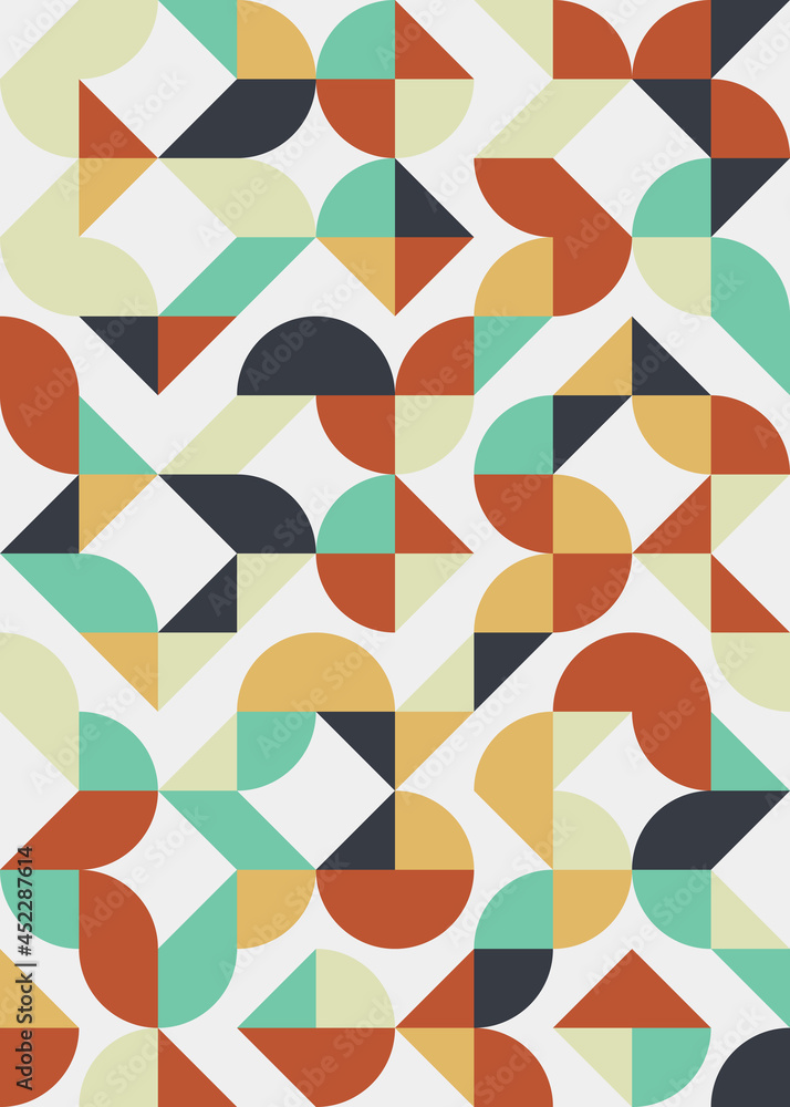 Abstract Geometric Pattern generative computational art illustration Abstract Geometric Pattern generative computational art illustration