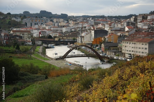 Panorámica de la ciudad de Betanzos, Galicia photo