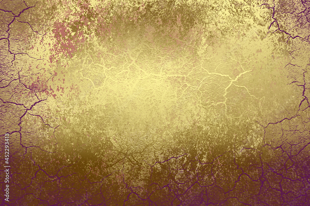 Golden Abstract decorative paper texture background for artwork - Illustration Golden Abstract decorative paper texture background for artwork - Illustration