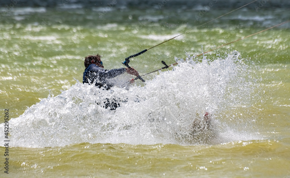 Fototapeta premium Kitesurfer