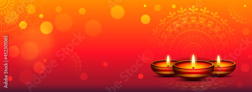 happy diwali festival background for website header. diwali background design for social media cover