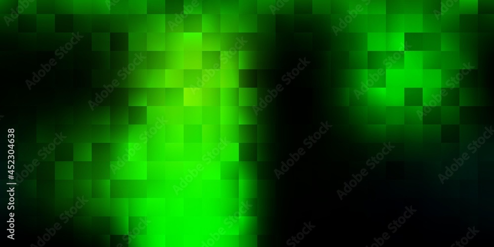 Dark blue, green vector background with rectangles. Dark blue, green vector background with rectangles.