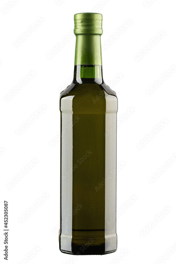 Extra-virgin olive oil bottle Isolated on white background. Extra-virgin olive oil bottle Isolated on white background.
