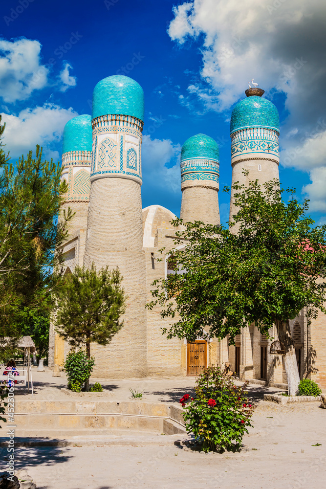 Chor Minor in Bukhara, Uzbekistan