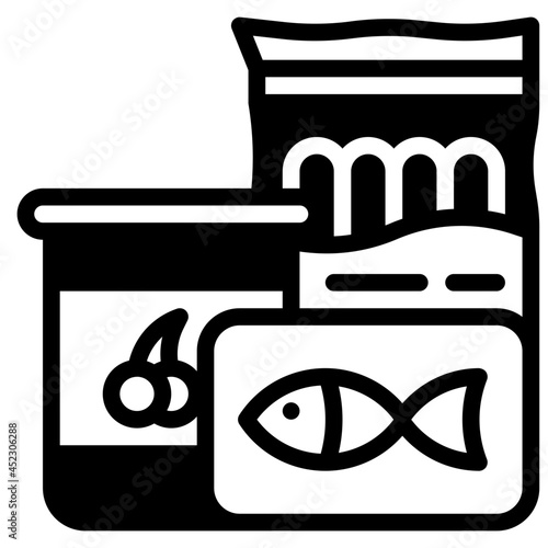 preservation technology glyph icon