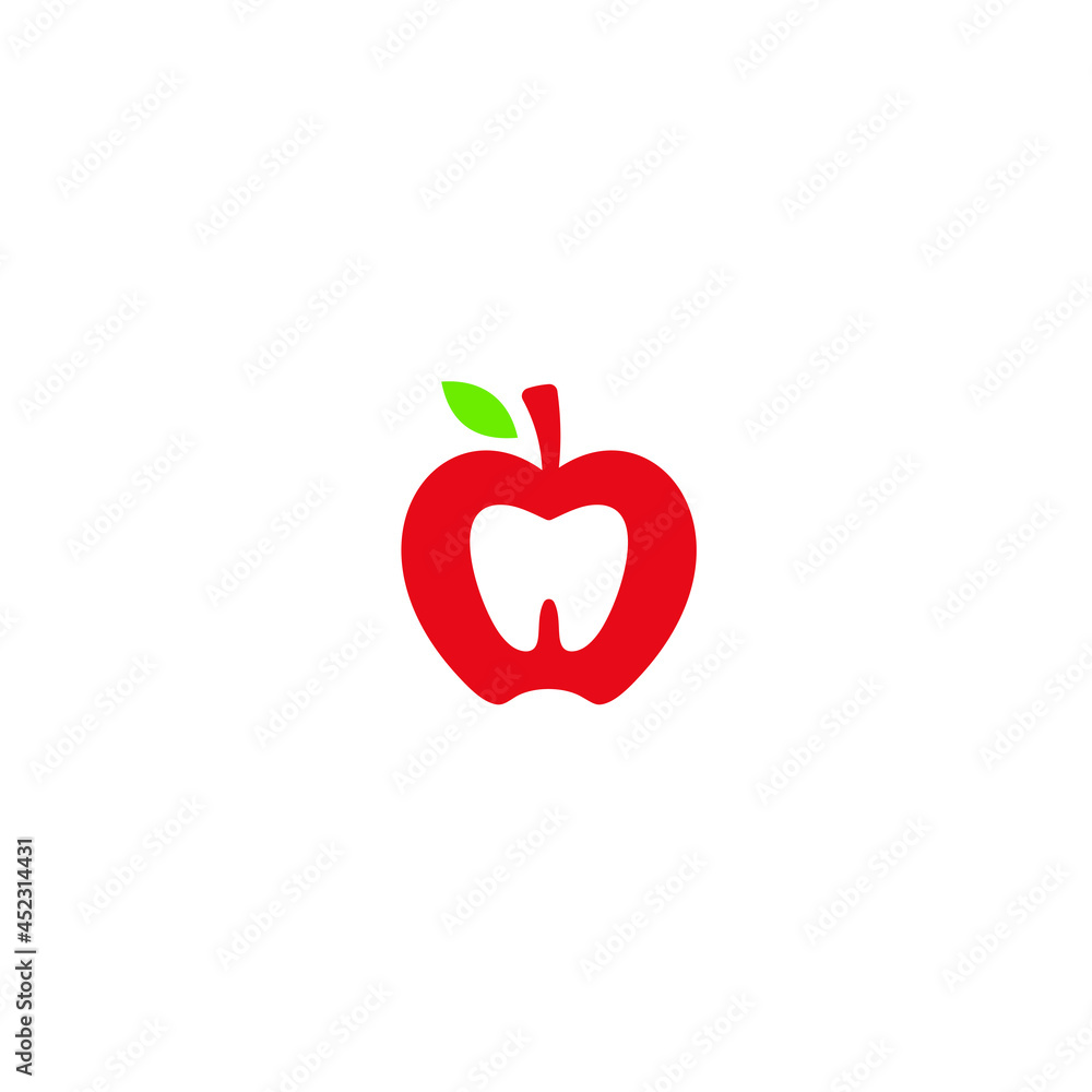 Apple Logo Design negative spaces inspiring teeth Apple Logo Design negative spaces inspiring teeth