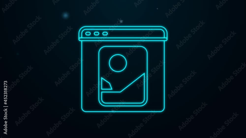 Glowing neon line Photo retouching icon isolated on black background. Photographer, photography, retouch icon. 4K Video motion graphic animation Glowing neon line Photo retouching icon isolated on black background. Photographer, photography, retouch icon. 4K Video motion graphic animation