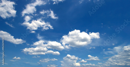 blue sky High angle air background © scenery1