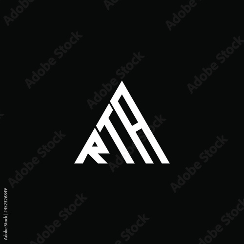RTA letter logo creative design. RTA unique design photo