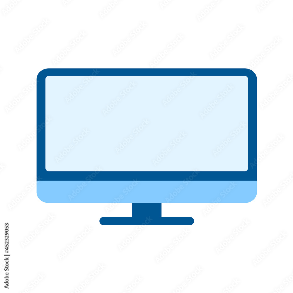 Minimalist Monitor - Amazing vector illustration of a computers monitor suitable for design assets, decoration, clip art, animation, mobile apps, website and illustration in general Minimalist Monitor - Amazing vector illustration of a computers monitor suitable for design assets, decoration, clip art, animation, mobile apps, website and illustration in general